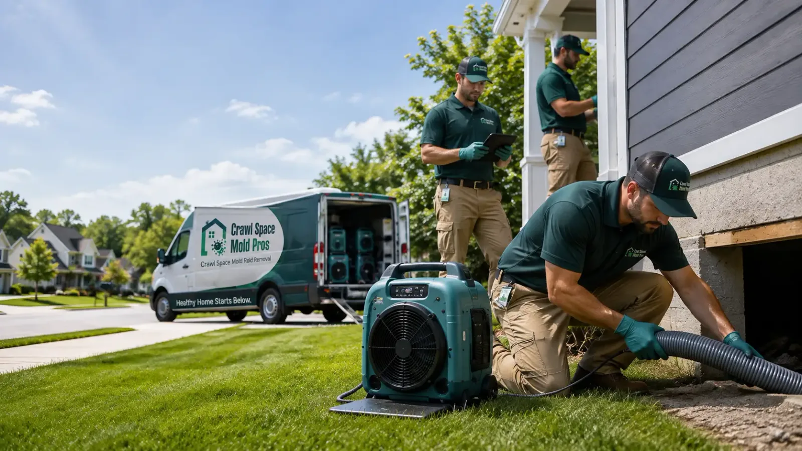 Crawl Space Mold Removal in Eagarville, IL